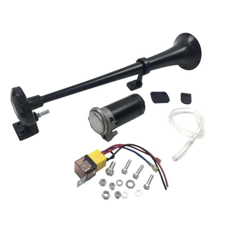 Nitoyo Lautsprecher Hochtöner Single Dual Trumpet Air Horn Kit mit  Kompressor für Auto LKW Zug Autohupe