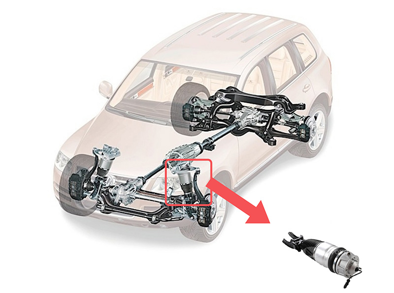 air suspension strut installation1