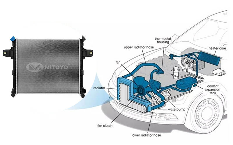 radiator location